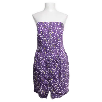 Dress (Purple, Multicolored) from Dept Cotton, Linen