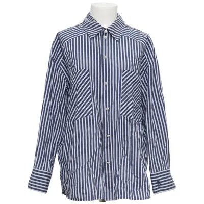Shirt (Blauw, Wit) van Cras Katoen, Polyamide