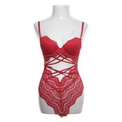 Lingerie body (Red) from Undiz Elastane, Polyamide