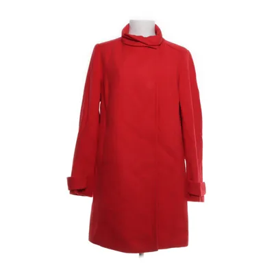 Frakke (Rød) fra United Colors of Benetton Polyester, Uld, Viscose