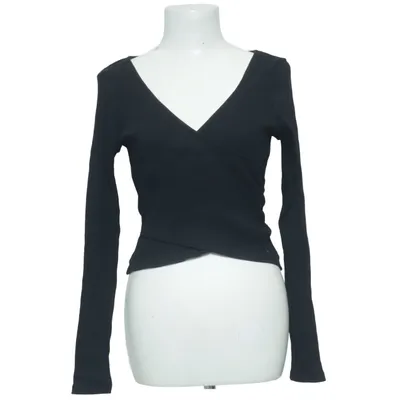 Wikkeltop (Zwart) van Miss Selfridge Katoen, Elastaan, Viscose