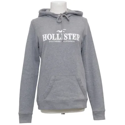 Capuchon sweater (Grijs) van Hollister Katoen, Polyester