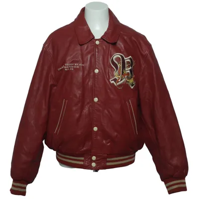 Varsity-jack (Dragon Teddy) van Redskins Leer