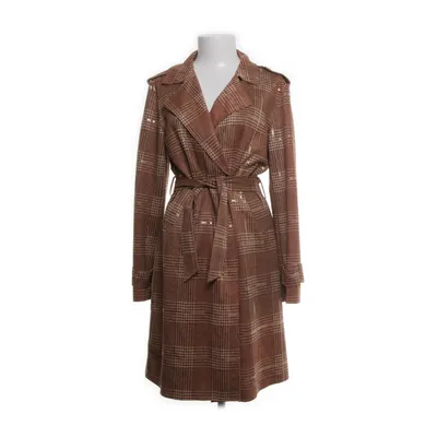Coat (Brown, Multicolored) from Papillonne Elastane, Polyester