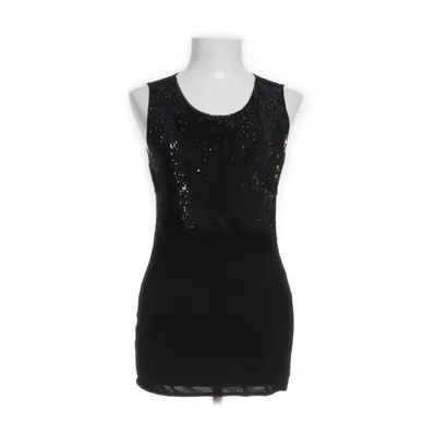 Tanktop (Zwart, Zilver) van Turnover Elastaan, Polyamide, Viscose