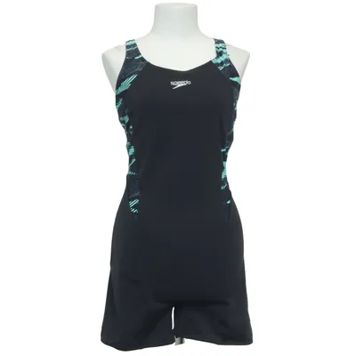 Swimsuit (Black, Green) from Speedo Polybutylene, Polyester