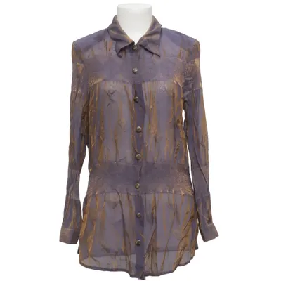 Blouse (Lila, Goud) van Royal Fashion Viscose