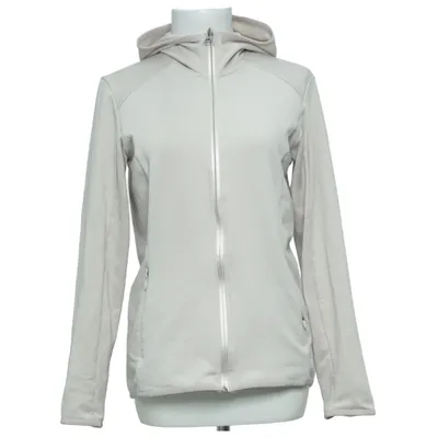 Hoodie (Beige) from H&M Sport Elastane, Polyester
