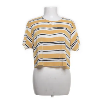 Crop top (Jaune, Noir, Blanc) de Stradivarius Polyester