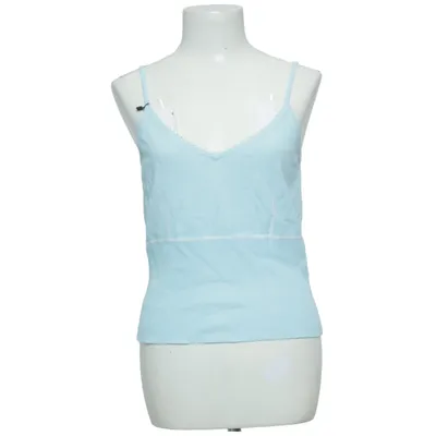Tank Top (Blue) from Oui Set Cotton, Polyamide, Viscose