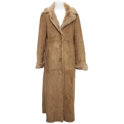 Shearlingjakke (Brun) fra Gerard Darel Akryl, Polyester, Kaninpels