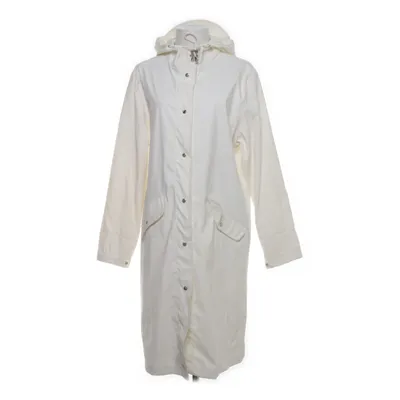 Regnfrakke (Hvid) fra Åhléns Polyester, Polyurethan