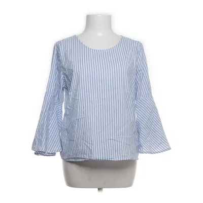 Bluse (Hvid, Blå) fra Pigalle Bomuld, Polyester