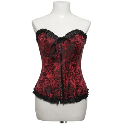 Corset (Red, Black) Elastane, Polyamide