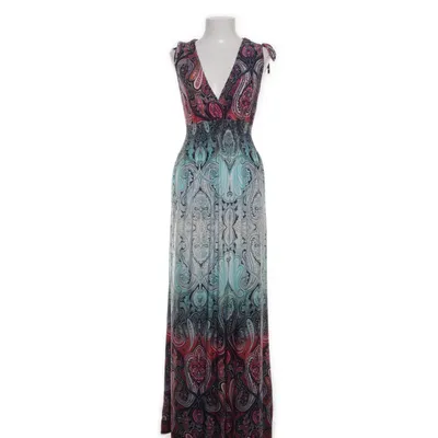 Robe longue (Multicolore) de Chica London Élasthane, Polyester