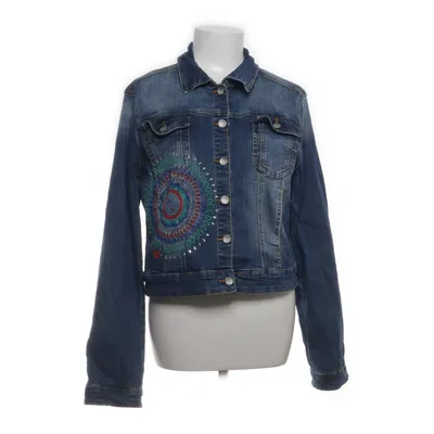 Jeansjacka (Blå, Flerfärgad) från Desigual Bomull, Elastan, Polyester