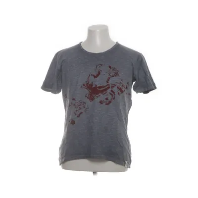 T-shirt (Grå, Röd) från Red Bomull