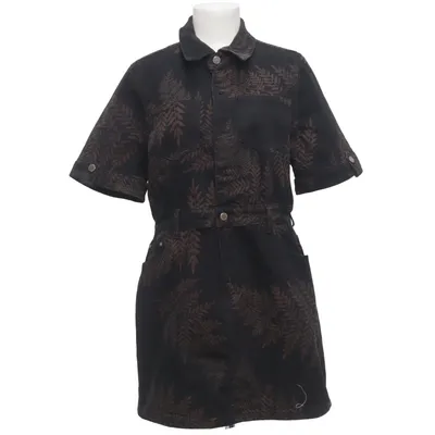 Jeanskjole (Ruin Fern Printed Mini Shirt Dress) fra Disturbia Bomuld, Elastan, Polyester