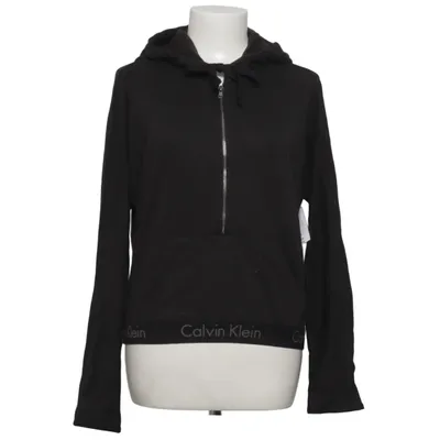 Capuchon sweater (Zwart) van Calvin Klein Sleepwear Katoen, Polyester