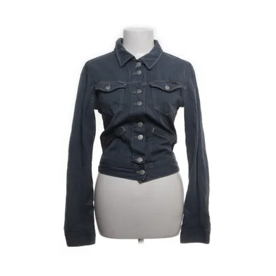 Denim jacket (Blue) from School Rag Cotton, Elastane, Polyester