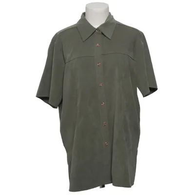 Korte mouwen shirt (Groen) van Denim & Co Elastaan, Polyester