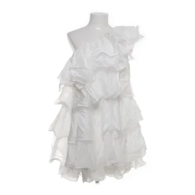 Klänning (Vit) från By Malina Elastan, Polyester, Tencel