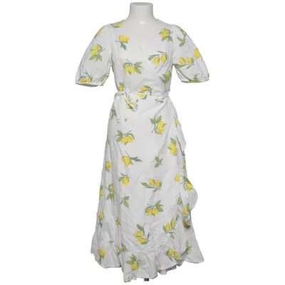 Omlottklänning (Vit, Gul, Grön) från Primark