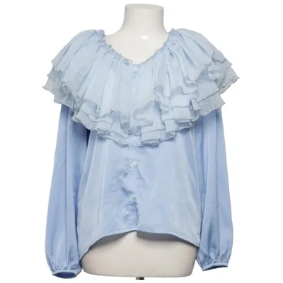 Blouse (Blue, White) from Veronica Virta Polyester