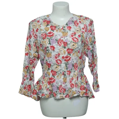 Blouse (White, Multicolored) from Nicole Viscose