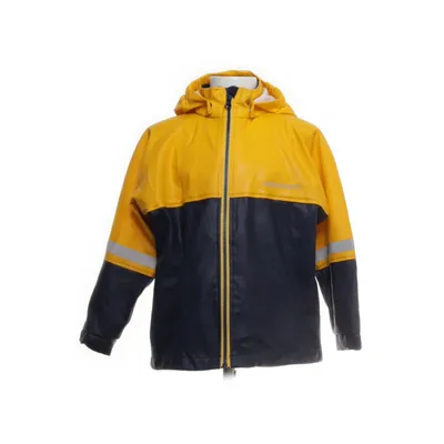 Regenjack (Geel, Blauw) van Didriksons 1913 Polyester, Polyurethaan