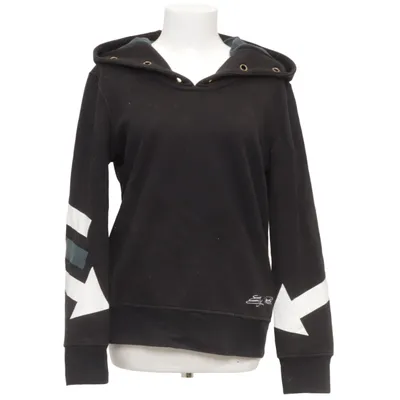 Hoodie (Black, White) from Elly Pistol Cotton