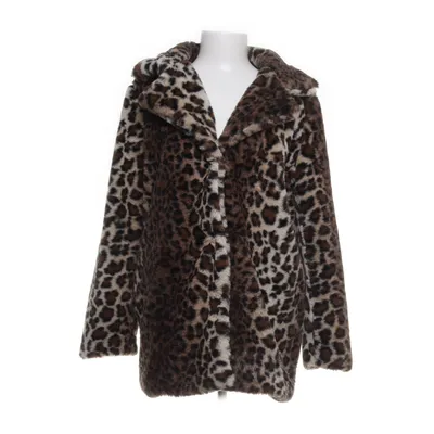 Winterjas (Bruin, Zwart, Beige) van NA-KD Polyester, Imitatiebont