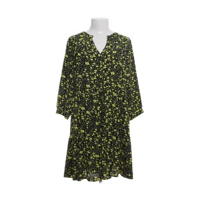 Dress (Black, Yellow) from Senes Viscose, Silk