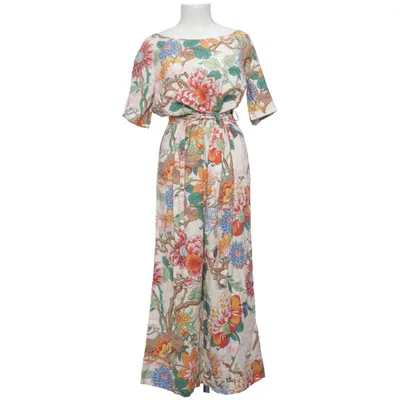 Jumpsuit (Beige, Multicolored) from GP & J Baker x H&M Lyocell, Polyester