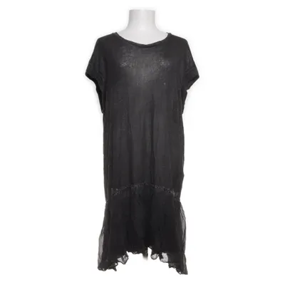 Jurk (Grijs) van Allsaints Linnen, Viscose