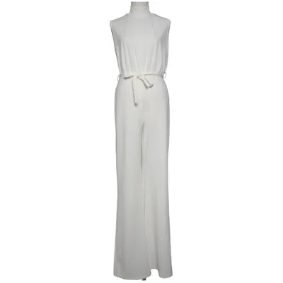 Jumpsuit (Wit) van I-X London Elastaan, Polyester