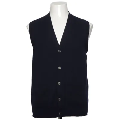 Vest (Blue) from Alan Paine Wool