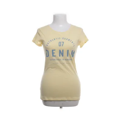 T-shirt (Geel, Blauw) van Tom Tailor Denim Katoen