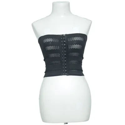 Corset (Black) from Ann Chery Cotton, Elastane
