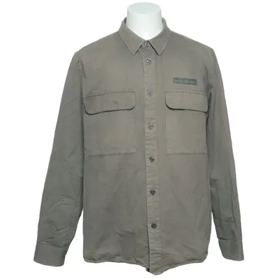 Overshirt (Brown) from Woodbird Cotton
