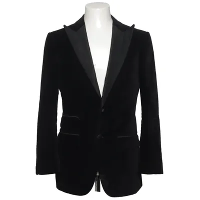 Blazer (Sort) fra Suitsupply Bomuld, Cupro