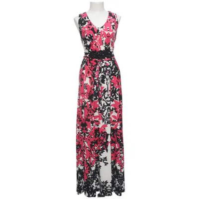 Maxi dress (White, Black, Pink) from Bodyflirt Elastane, Polyester