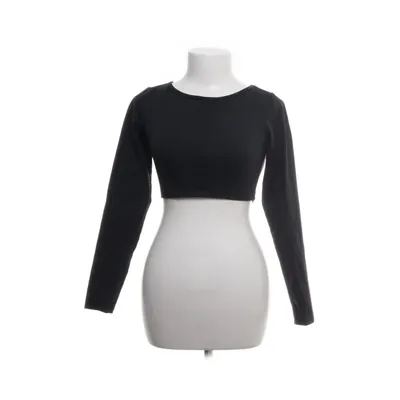 Crop top (Black) from Lazuli Label Elastane, Nylon