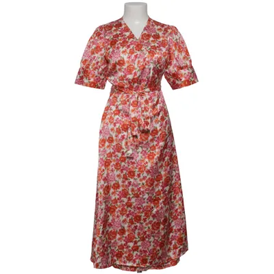 Omlottklänning (Rosa, Vit, Orange) från VILA Återvunnen polyester