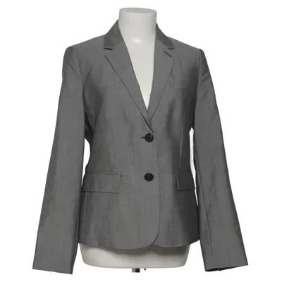 Kavaj (Grå) från MaxMara Kupro, Mohair, Polyester, Viskos, Ull