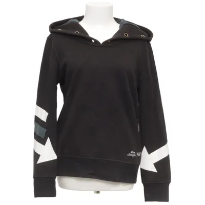 Hoodie (Black, White) from Elly Pistol Cotton