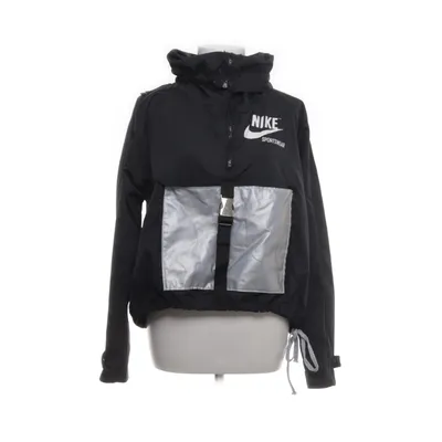 Anorak (Black, White) from Nike Polyester