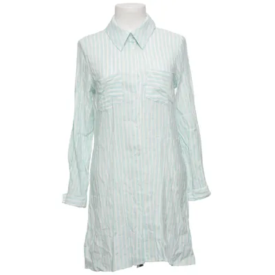 Skjortklänning (Grön, Vit) från Beeha Bomull, Polyester