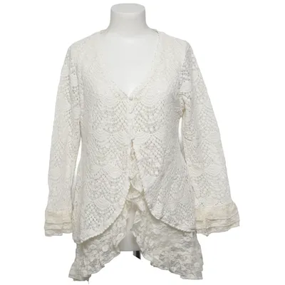 Cardigan (Hvid) fra Cream Bomuld, Elastan, Polyamid