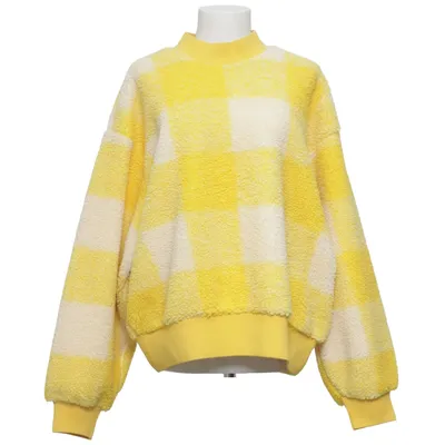 Trui (Geel, Wit) van COS Katoen, Elastaan, Polyester